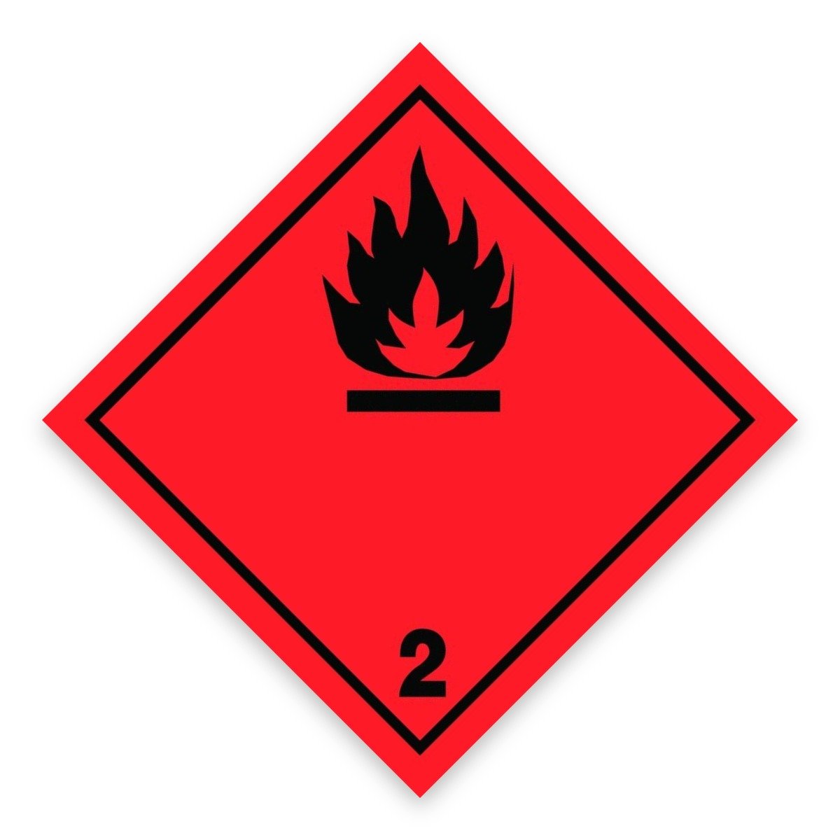 Sınıf 2.1 Yanıcı Gaz Levhası